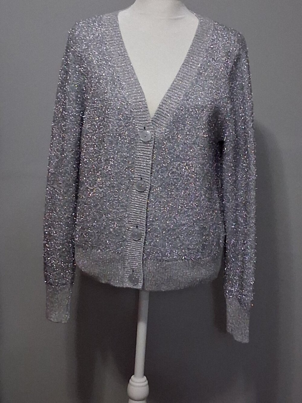 Kate Spade New York Sparkle Knit Cardigan